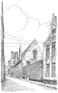 Брюгге Rue de St. Esprit и Hospital St. Jean