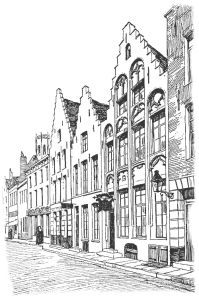 Брюгге Rue des Cordouaniers